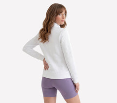 Women Skechers GO WALK Everywhere Cozy Fit Diamond Jacket