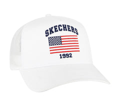 Women|Men Skechers USA Flag Hat