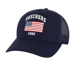 Women|Men Skechers USA Flag Hat