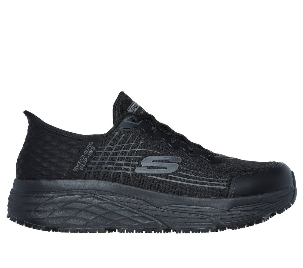 Men Skechers Slip-ins Work Slip-Resistant Relaxed Fit: Max Cushioning Elite - Remmal