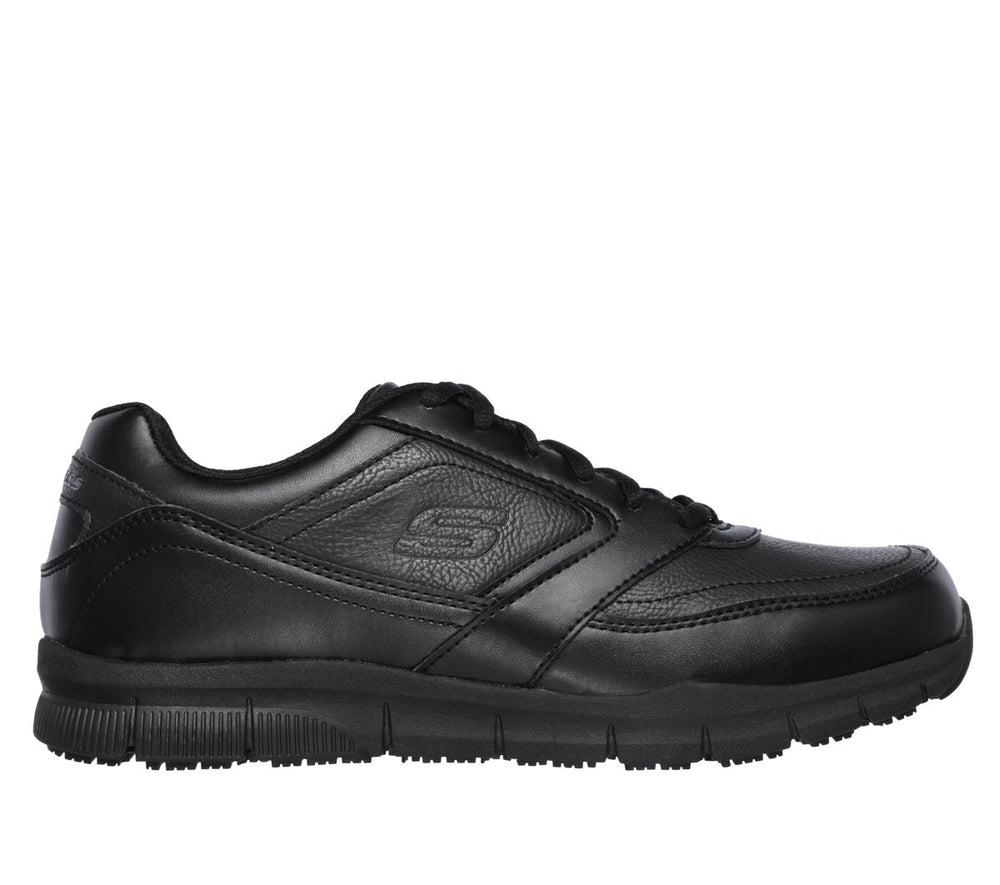 Men Skechers Work Slip-Resistant Relaxed Fit: Nampa