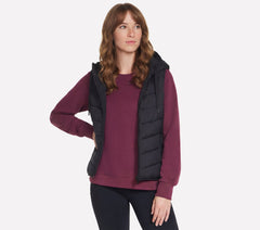 Women Skechers Performance Elite Cozy Fit Hooded Vest