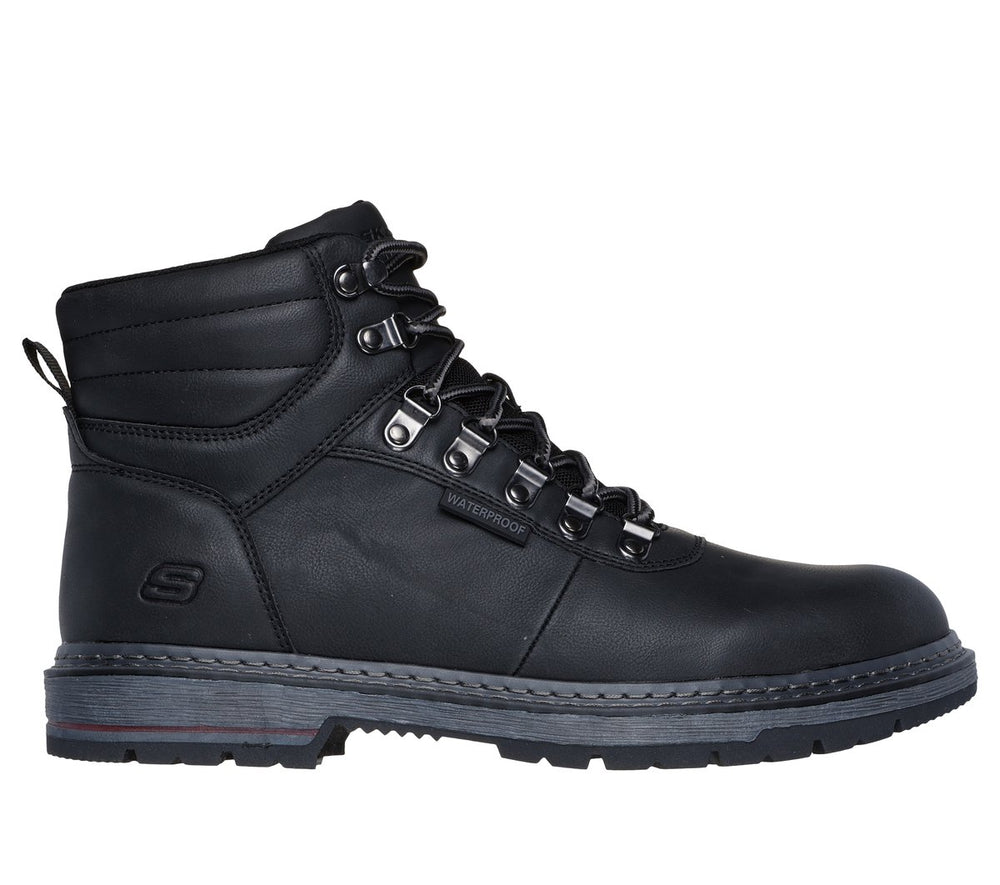 Men Skechers Waterproof Relaxed Fit: Corado - Jaxx