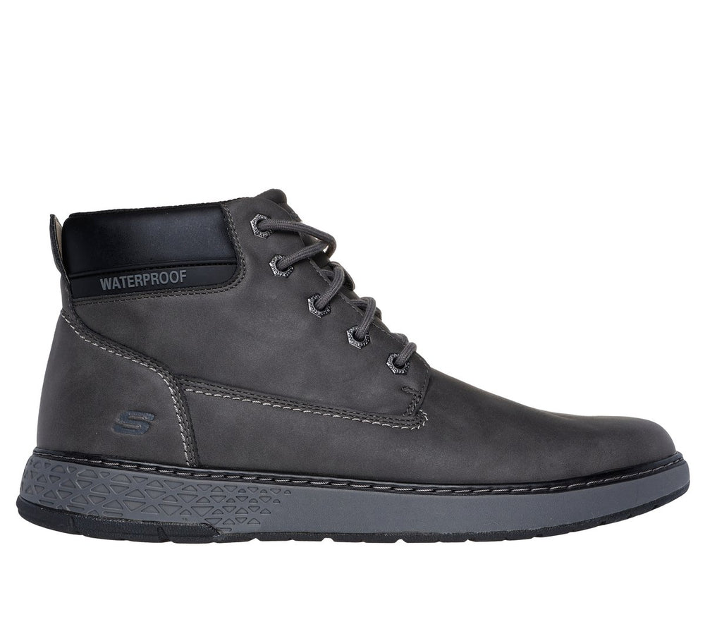 Men Skechers Waterproof Relaxed Fit: Garlan - Deno