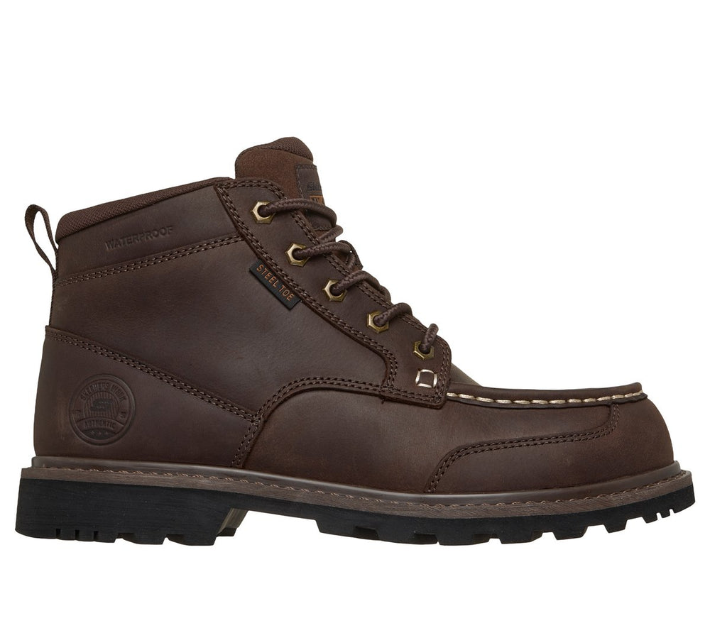 Men Skechers Work Waterproof: Longrider