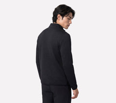 Men Skechers The Hoodless Hoodie Ottoman Jacket