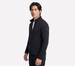Men Skechers The Hoodless Hoodie Ottoman Jacket