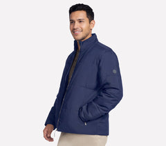 Men Skechers GO SHIELD Cozy Fit Traverse Down Jacket
