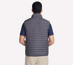 Men Skechers GO SHIELD Cozy Fit Altitude Reversible Vest