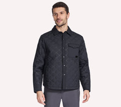 Men Skechers GO SHIELD Cozy Fit Altitude Bonded Jacket