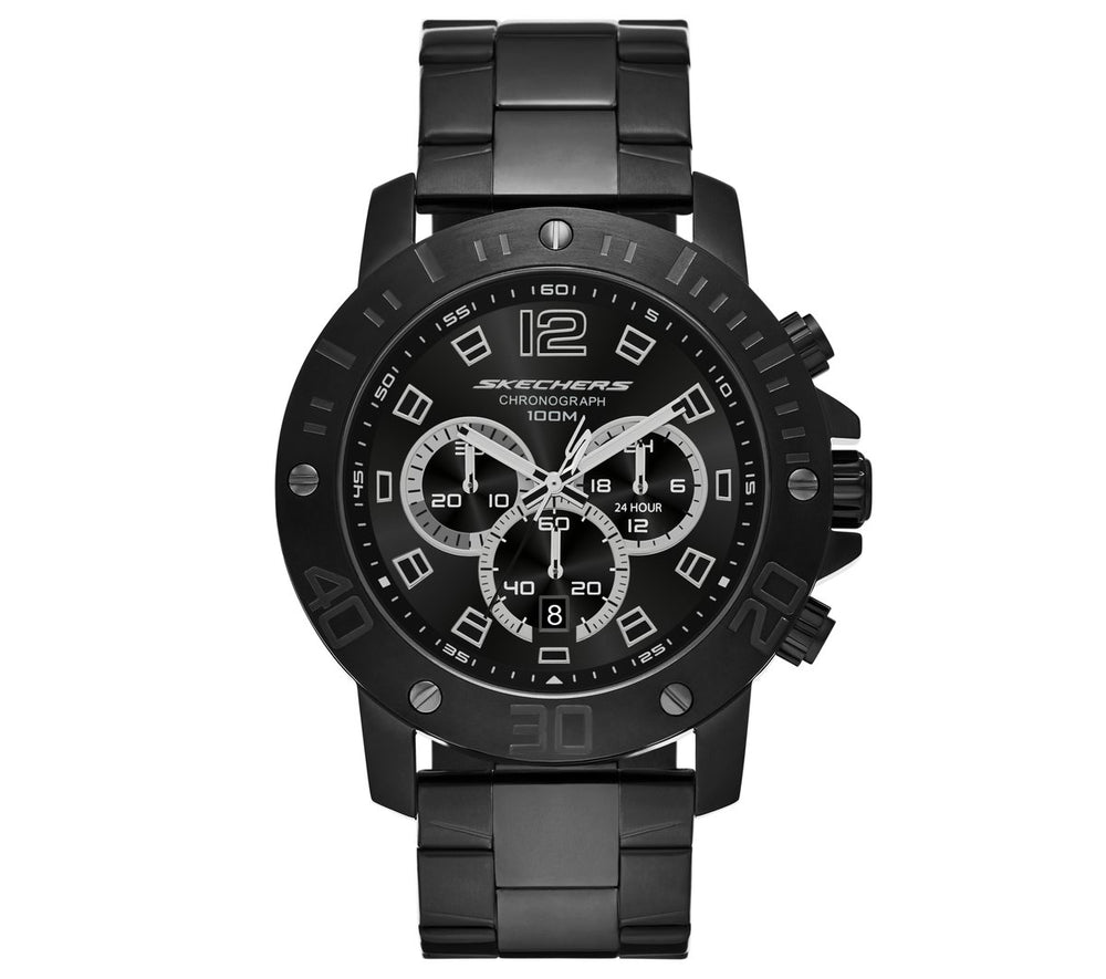 Men Skechers Stainless Steel Chronograph Watch