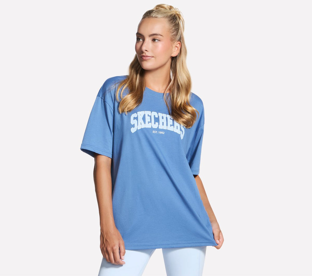 Women Skechers Destination Short Sleeve Tee