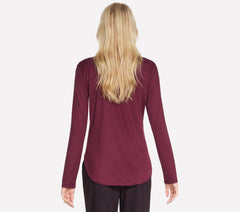 Women Skechers GO DRI Swift Long Sleeve Tunic Crew