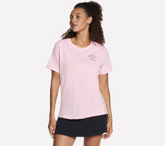 Women Skechers Court Classics Short Sleeve Tee