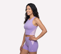 Women Skechers Ace Blocked Tank