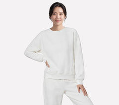 Women Skechers Downtown Cozy Fit Long Sleeve Crew