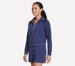 Women Skechers Cozy Luxe Everyday 1/4 Zip