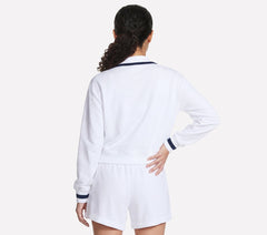 Women Skechers Court Classic Polo Crew
