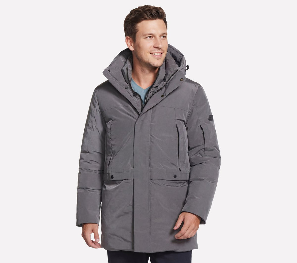 Men Skechers Non-Quilted Parka