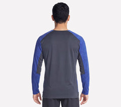Men Skechers GO DRI Circuit Long Sleeve Tee