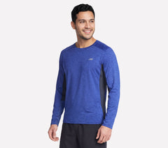 Men Skechers GO DRI Circuit Long Sleeve Tee