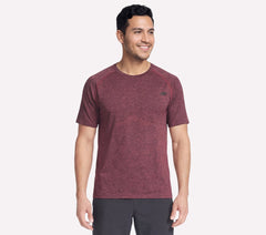 Men Skechers Raglan Seamless Tee