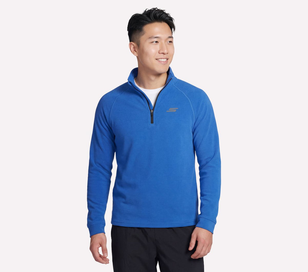 Men Skechers SKECHCLOUD Elevate 1/4 Zip