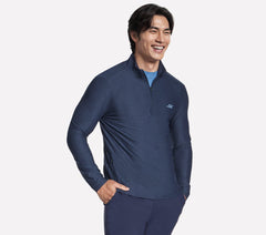 Men Skechers GO DRI All Day 1/4 Zip