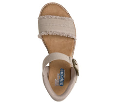 Women Skechers Slip-ins: BOBS Desert Kiss - Frayed Fun