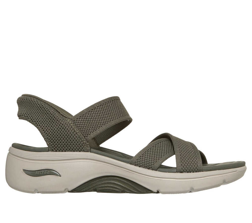 Women Skechers Slip-ins: GO WALK Arch Fit 2.0 Sandal - Francesca