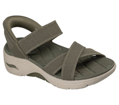 Women Skechers Slip-ins: GO WALK Arch Fit 2.0 Sandal - Francesca