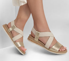 Women Skechers BOBS Desert Kiss Low - Sand Hop
