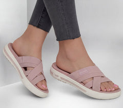 Women Skechers Arch Fit Arcade Sandal - Daylily