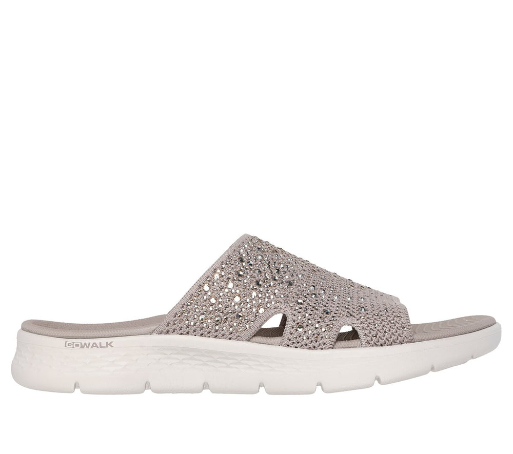 Women Skechers GO WALK Flex Sandal - Glitz
