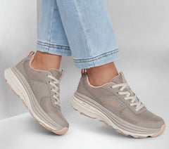 Women Skechers Relaxed Fit: Max Cushioning Zirrus - Cobble Stone