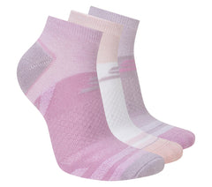 Women Skechers 3 Pack Women's Performance Low Cut Running Socks