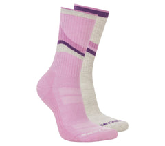 Women Skechers 2 Pack Women's Crew Trail Socks
