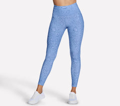 Women Skechers GO WALK Printed Full Length High-Waisted Legging