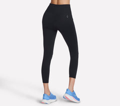 Women Skechers GO WALK Rib Mix High Waisted 7/8 Legging