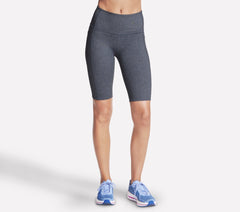 Women Skechers GO WALK High Waisted 10 Inch Bike Short