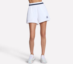 Women Skechers Court Classic 4 Inch Short