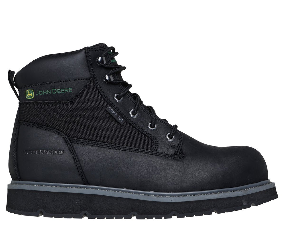 Men Skechers John Deere Waterproof: Flex-Wedge Ranger - Hollow Rapids