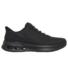 Men Skechers Slip-ins Work Slip-Resistant Relaxed Fit: Arc Waves 2.0