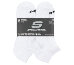 Men Skechers 6 Pack Core Low Cut Large Socks