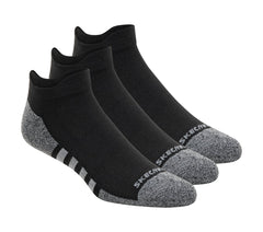 Men Skechers Lowcut Heel Tab Work Socks - 3 Pack