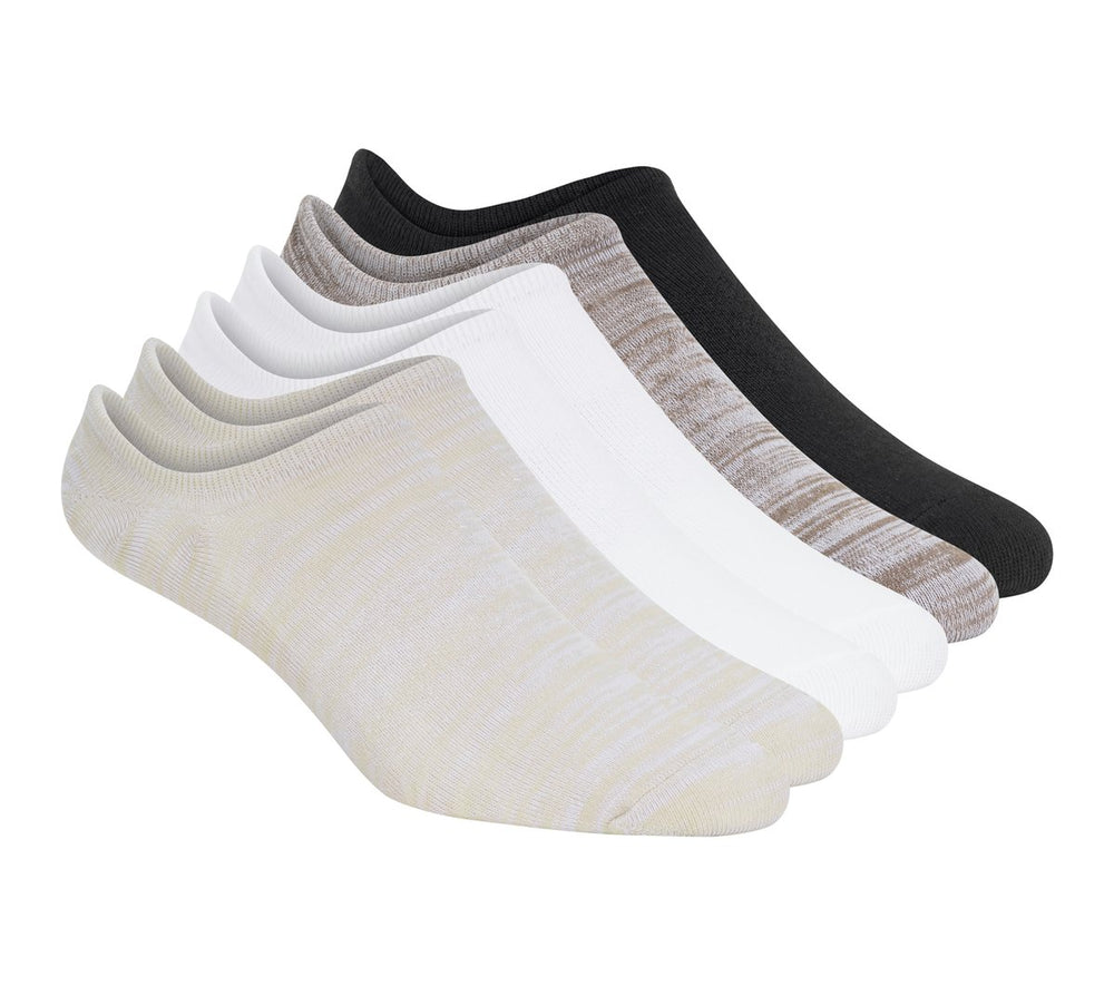 Men Skechers 6 Pack Men's Sneaker Liner Socks
