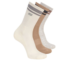 Men Skechers 3 Pack Men's Lifestyle Crew Socks