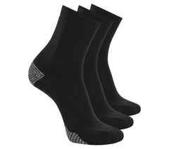 Men Skechers 3 Pack Men's Performance Running High Quarter Socks