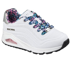 Kids Skechers UNO Gen1 - Leopard Popstar