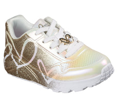Kids Skechers JGoldcrown: UNO Lite - Heartdust Forever